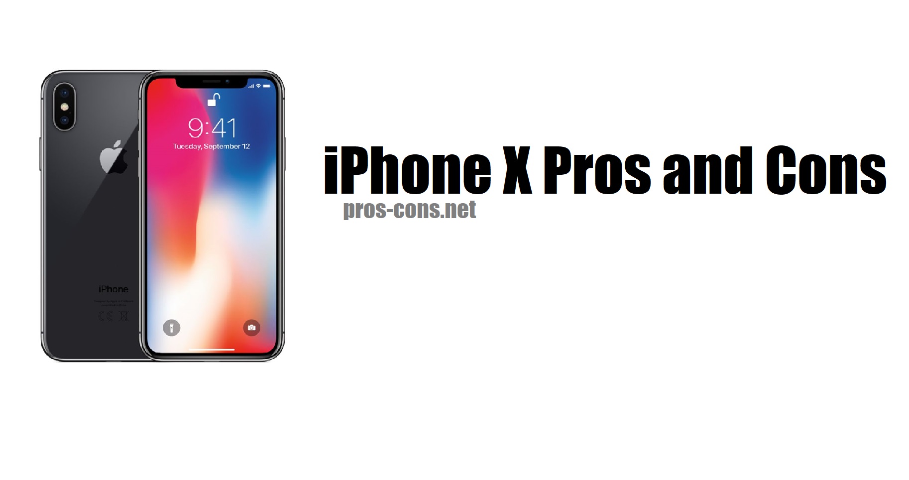 pros and cons of iPhone X