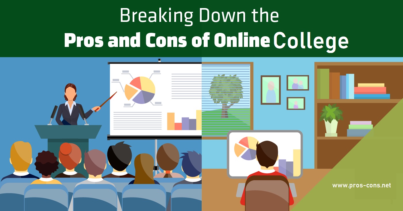 Pros and Cons of Online College